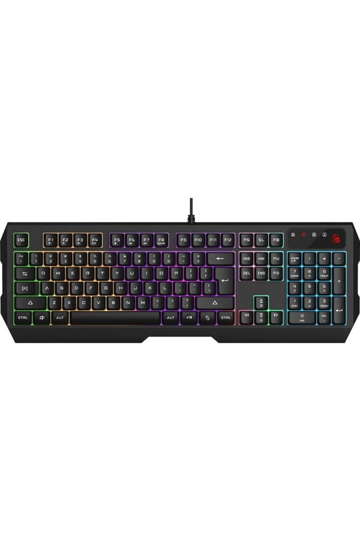 Vobotek Teknoloji Bloody B135N Q Türkçe Fn-Multimedya Neon Gaming Oyun Klavyesi
