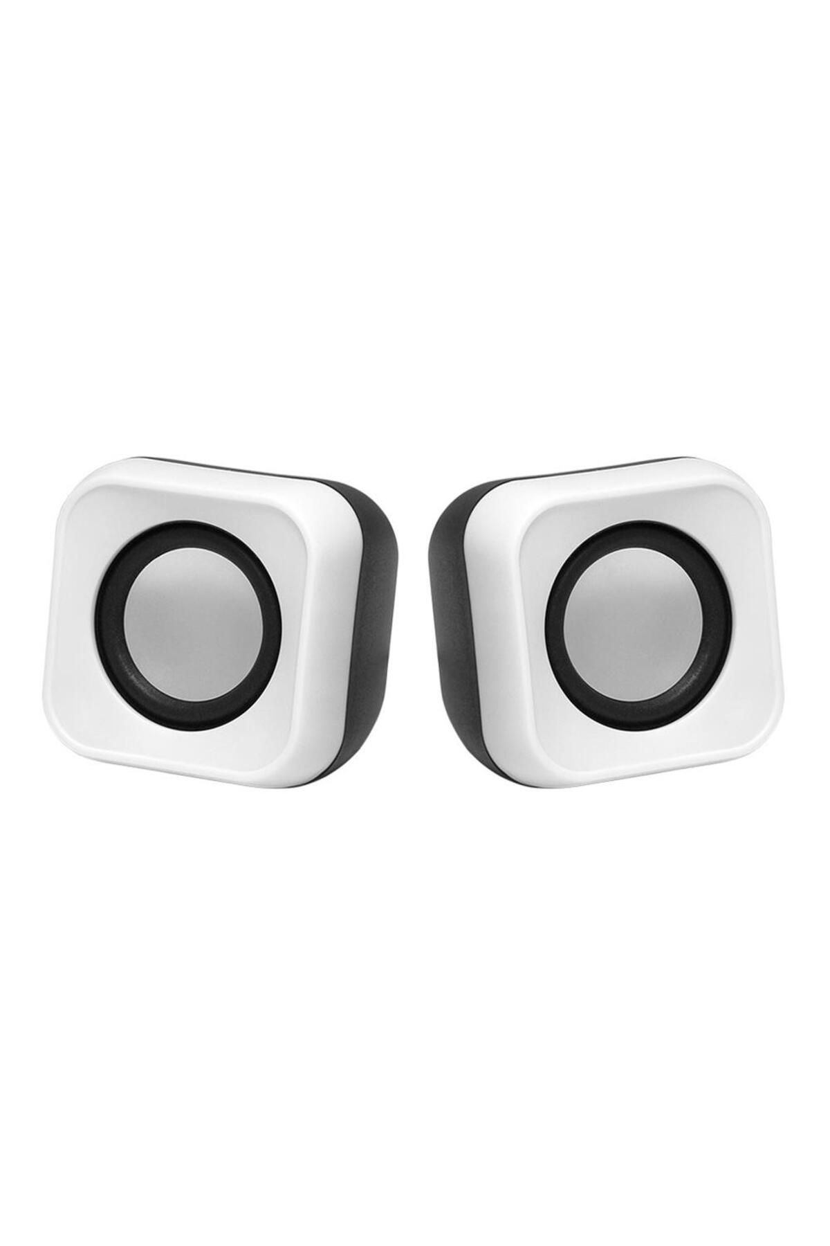 Vobotek Teknoloji Frisby Fs-2126U-W 2.0 Hoparlör Sistemi Beyaz (USB)