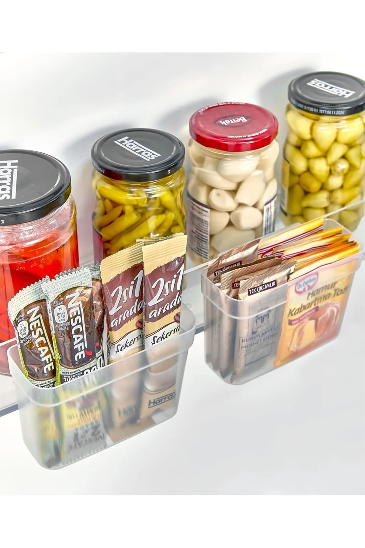 Mutfak Köşesi-6 Pieces of Refrigerator Hanging Inside Door Organizer, Mini Hanging Organizer 5