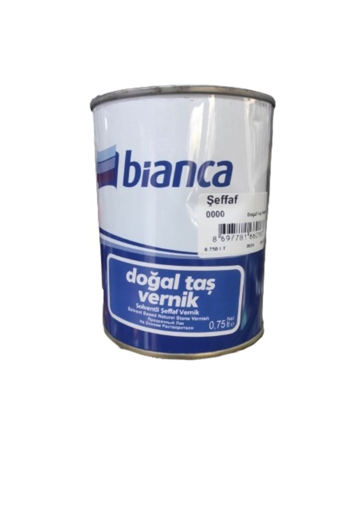 Bianca Tuğla, Ahşap, Doğal Taş Verniği Şeffaf Vernik 0.75 Lt