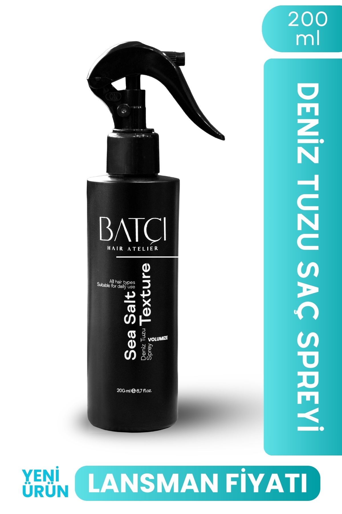 Batçı Hair Atelier Hacim Ve Dolgunluk Veren Deniz Tuzu Saç Spreyi 200 ml