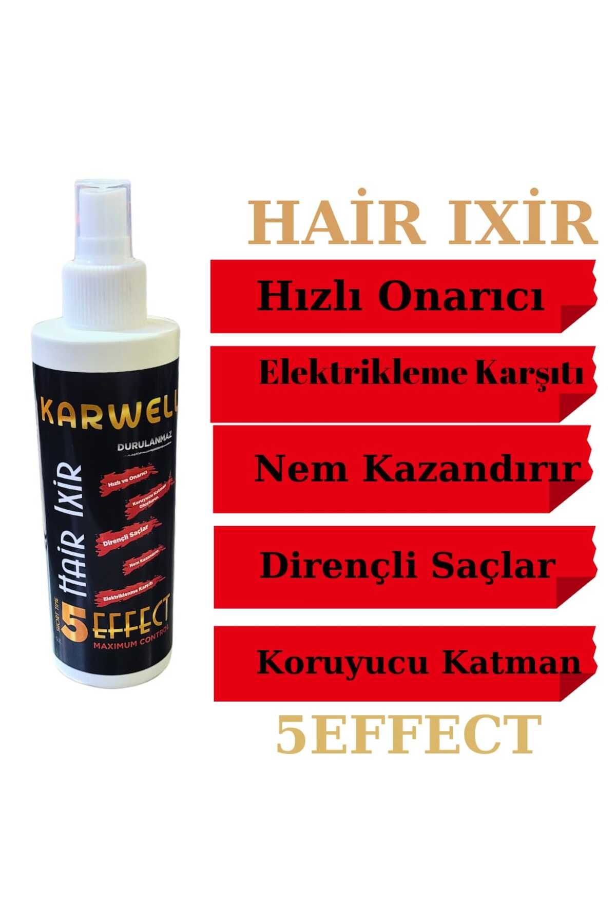 MK KOZMETİK Unisex Saç İxsiri 200Ml