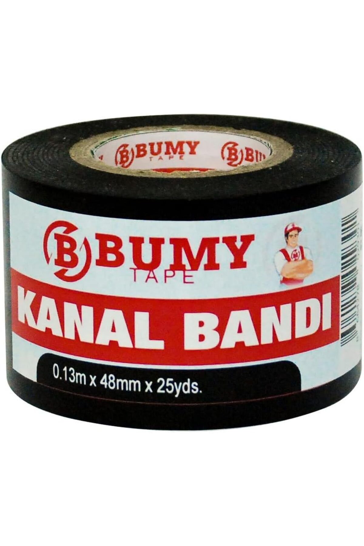 NcK Pvc Kanal Bandı 48 Mm X 25 Yds - Siyah