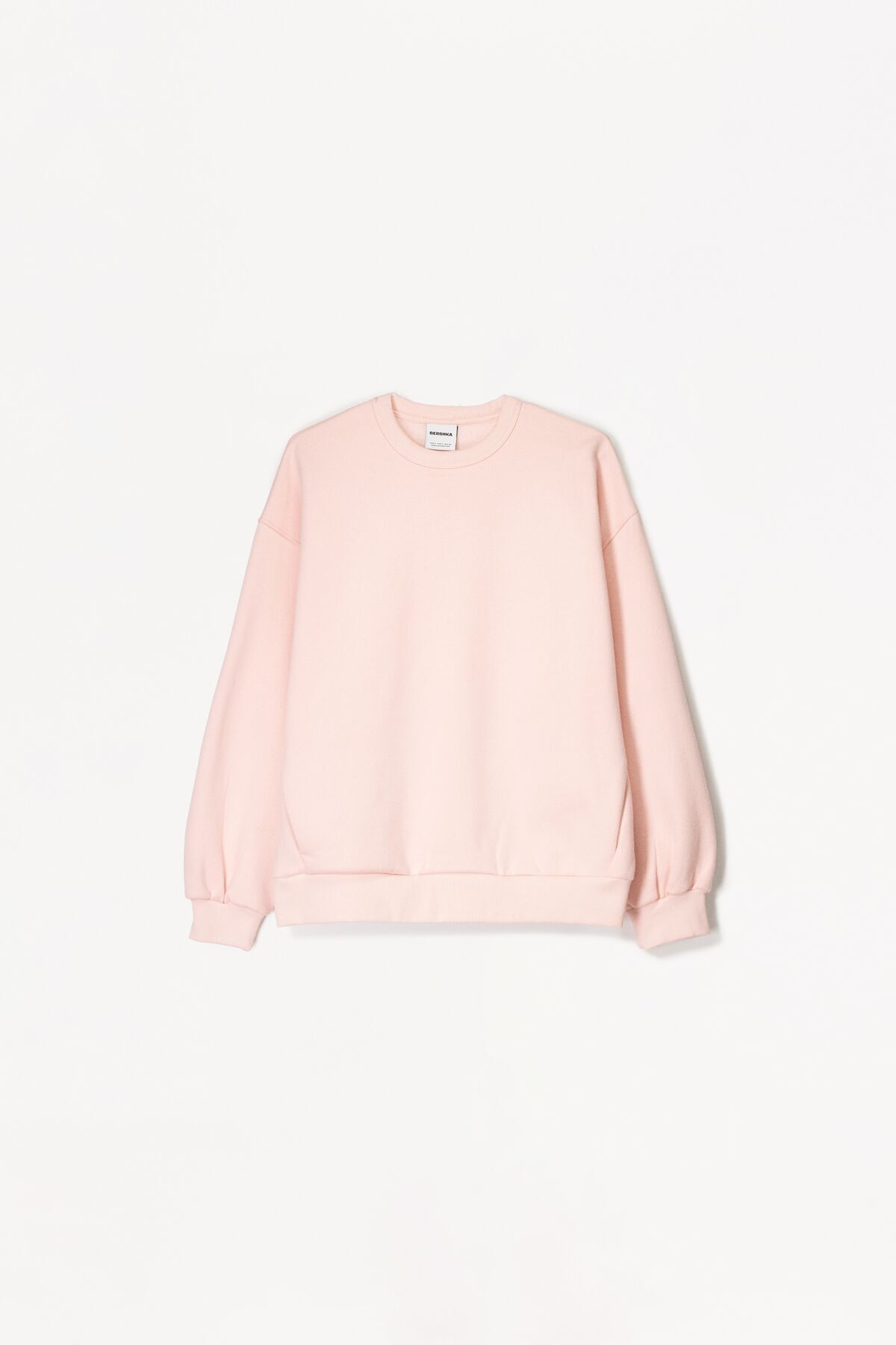 Bershka-Oversize sweatshirt with side pockets 2