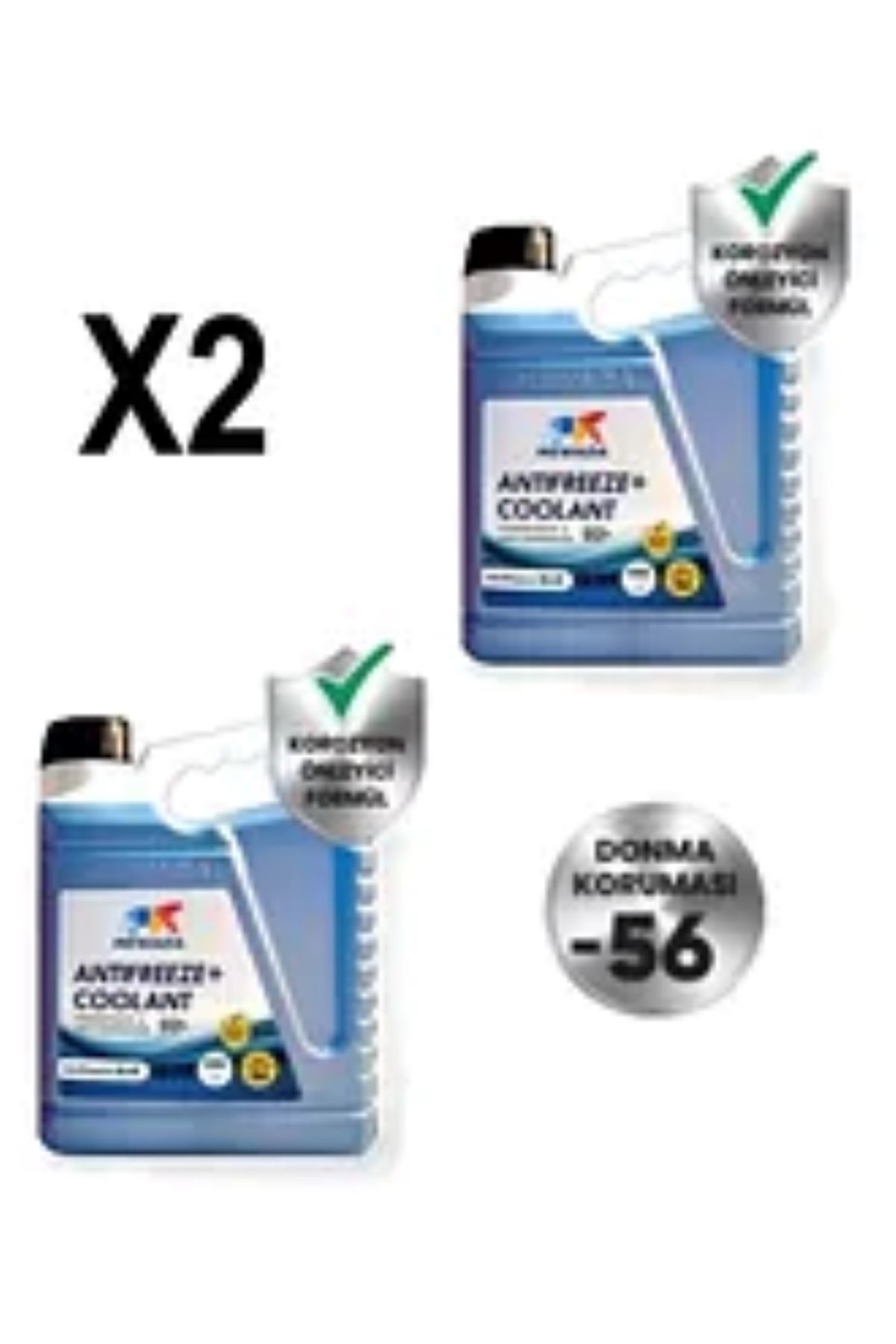 TIRMARKET Newada Süper Mavi Antifriz -56°c 3 Lt     2 Adet