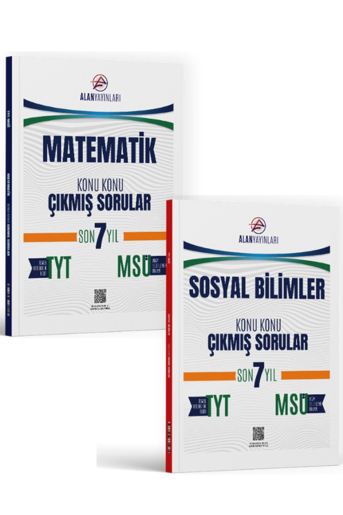 Alan Yayınları Alan TYT MSÜ Matematik ve Sosyal Bilimler Konu Konu Çıkmış Sorular Son 7 Yıl