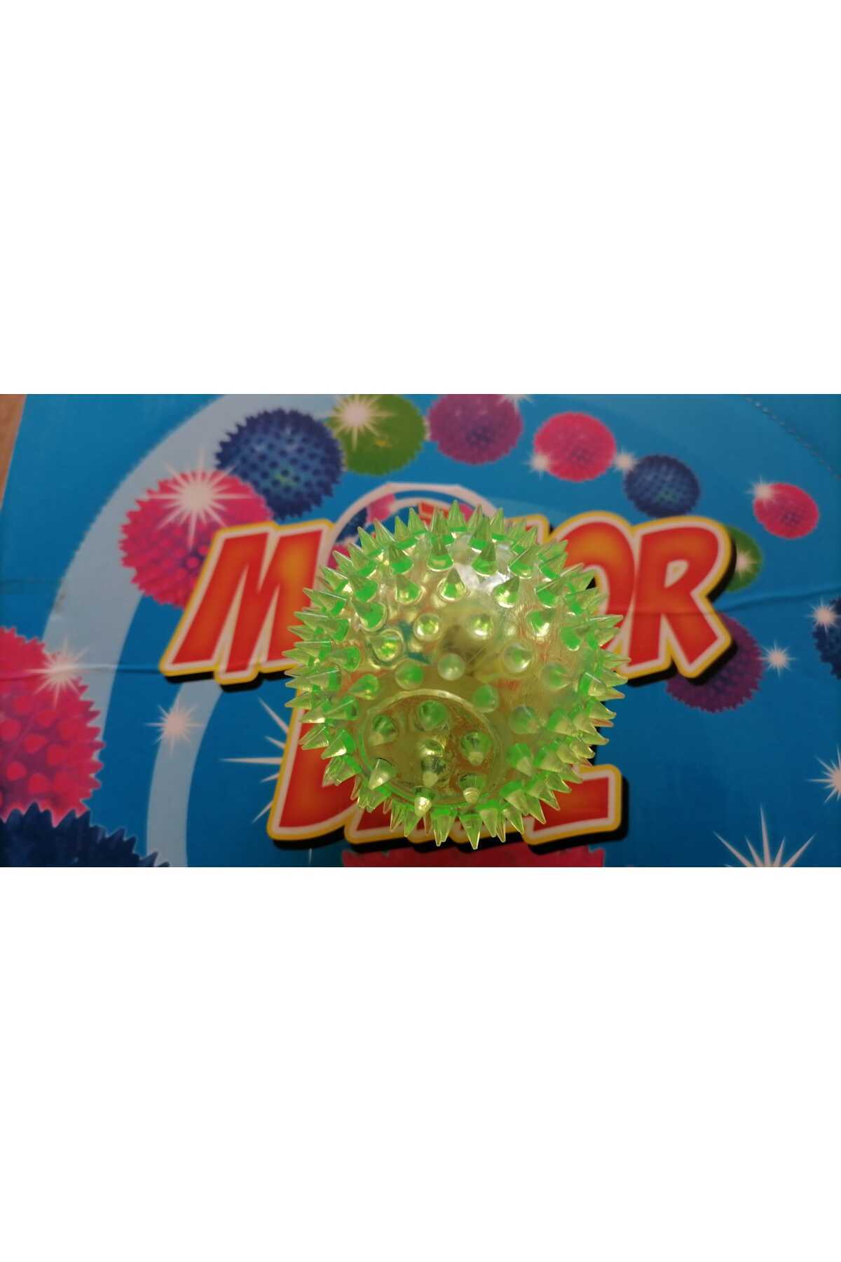 elisalife Renkli Tırtıklı El Topu, 7 cm, Eğlence ve Spor İçin Uygun fotoğrafı 5 (önizleme)