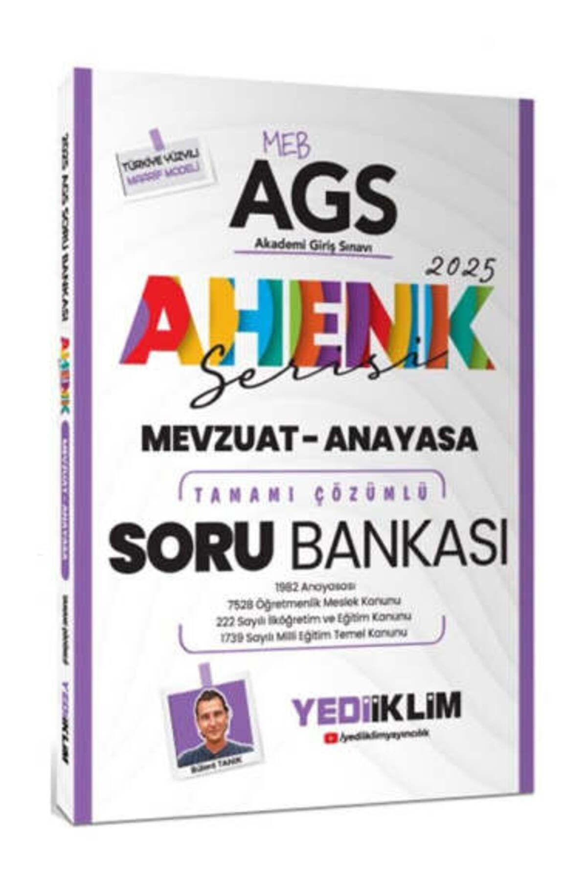 Garantör Akademi Yediiklim 2025 MEB AGS Ahenk Serisi Mevzuat - Anayasa Çözümlü Soru Bankası Yeni