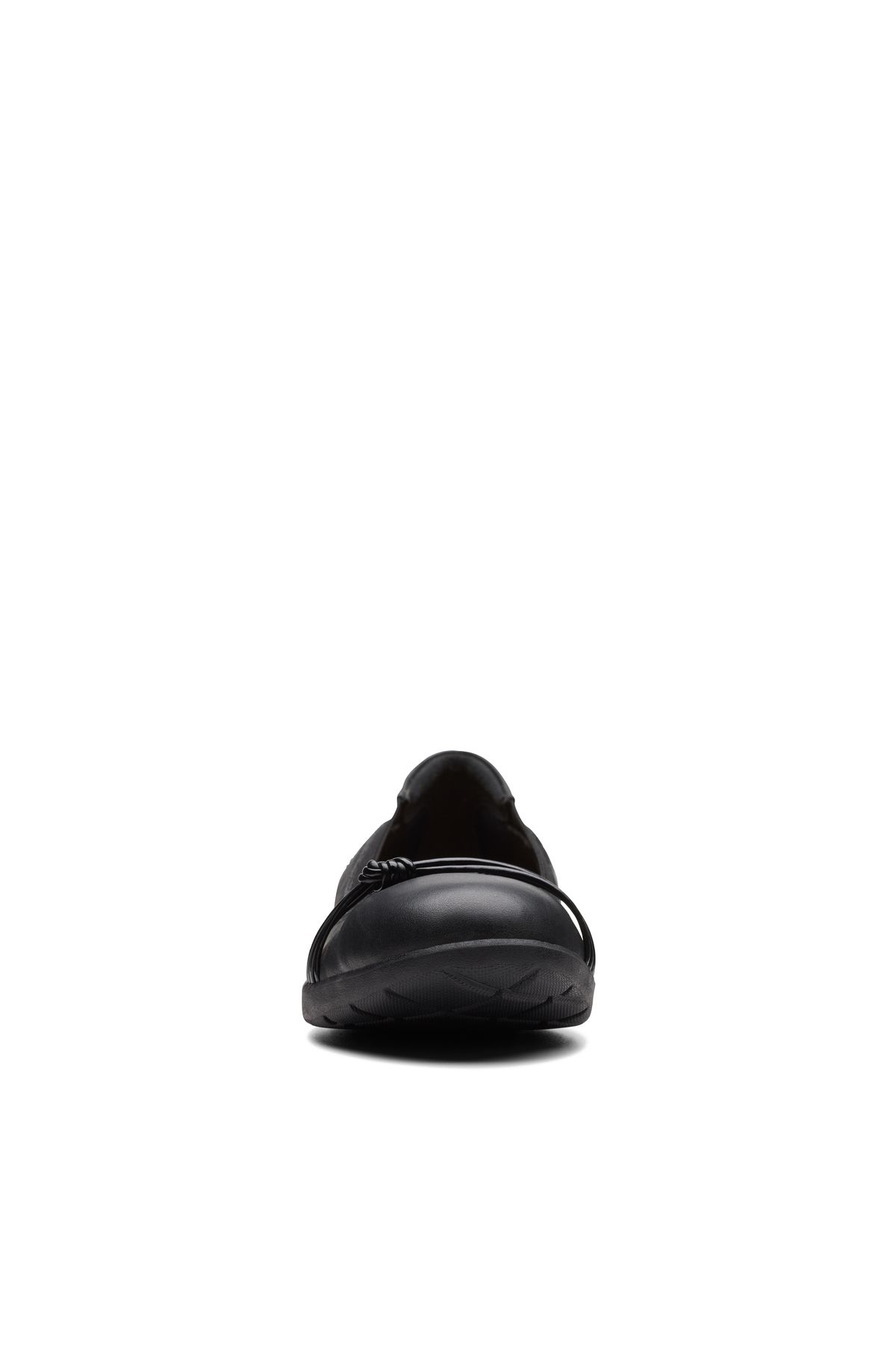 CLARKS-Meadow Rae Black Leather CASUAL WOMEN SHOES 3