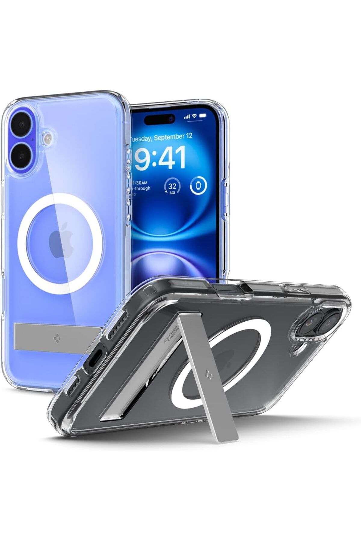 STOREMAX mrttnca iPhone 16 Plus Kılıf Ultra Hybrid S MagFit MagSafe özellikli Crystal Clear - ACS08082 trn