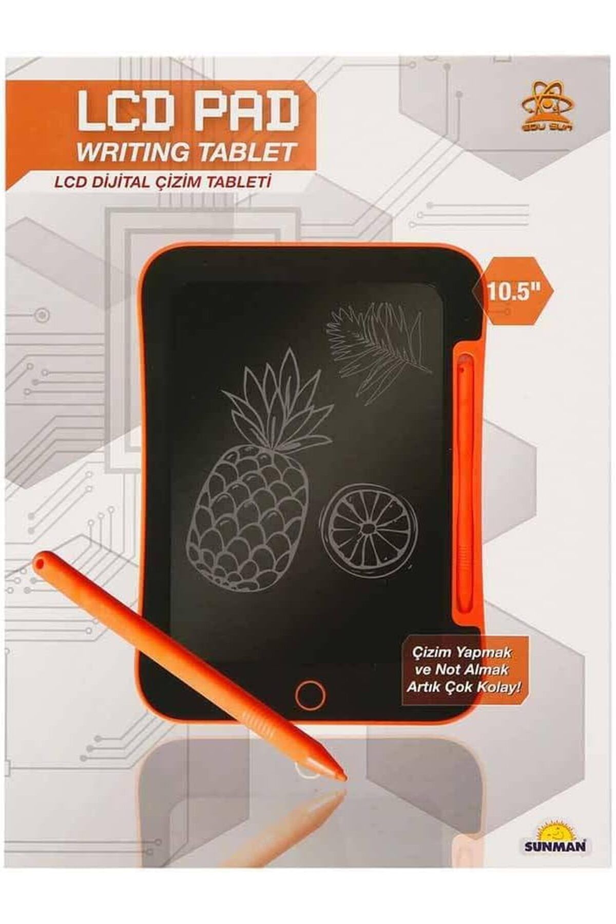 STOREMAX daiviolastore Sun Dijital Çizim Tableti Lcd 10,5 Inç Syh./Trnc. DLStore 990396