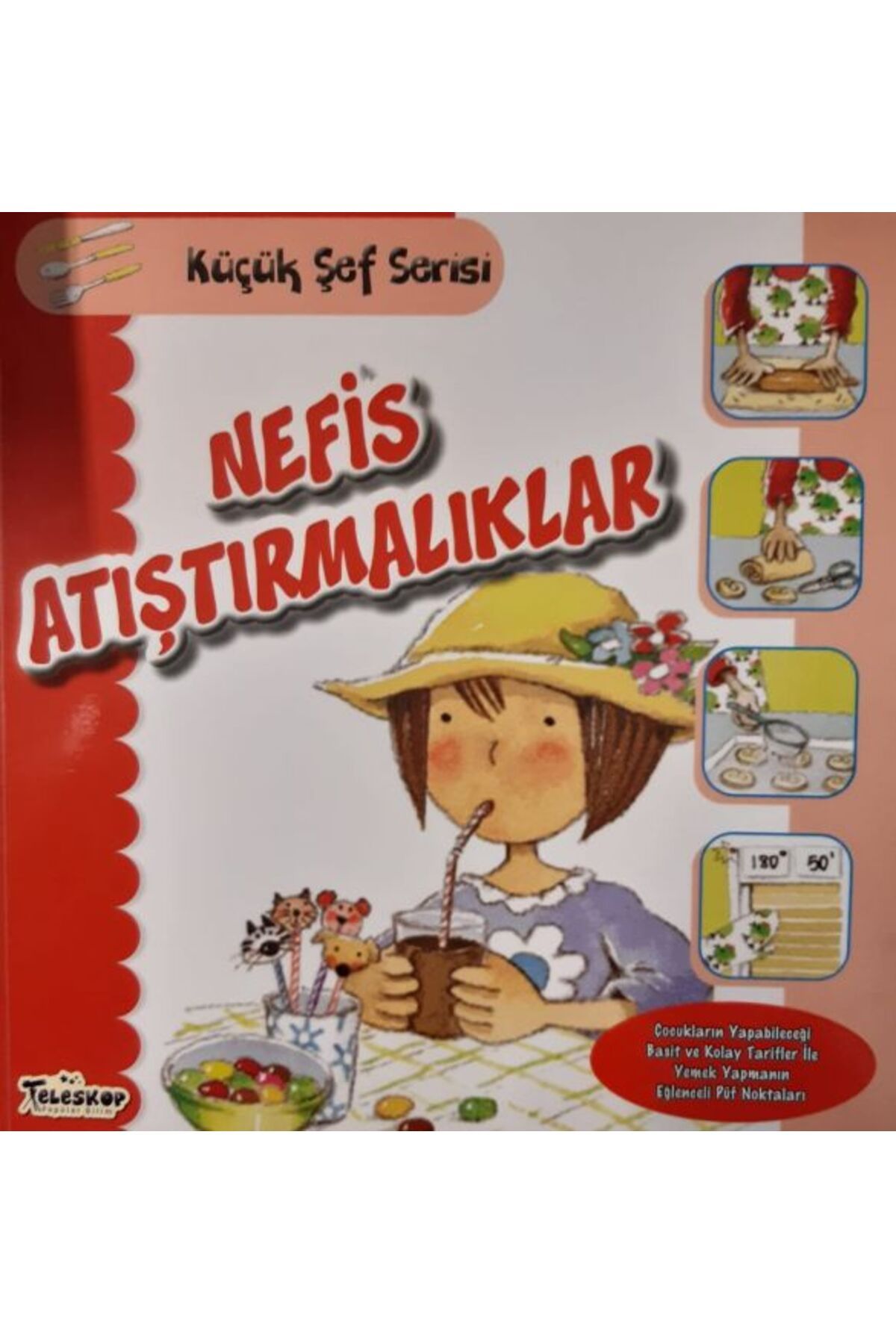 Türk Dil Kurumu Yayınları Nefis Atıştırmalıklar - Küçük Şef Serisi