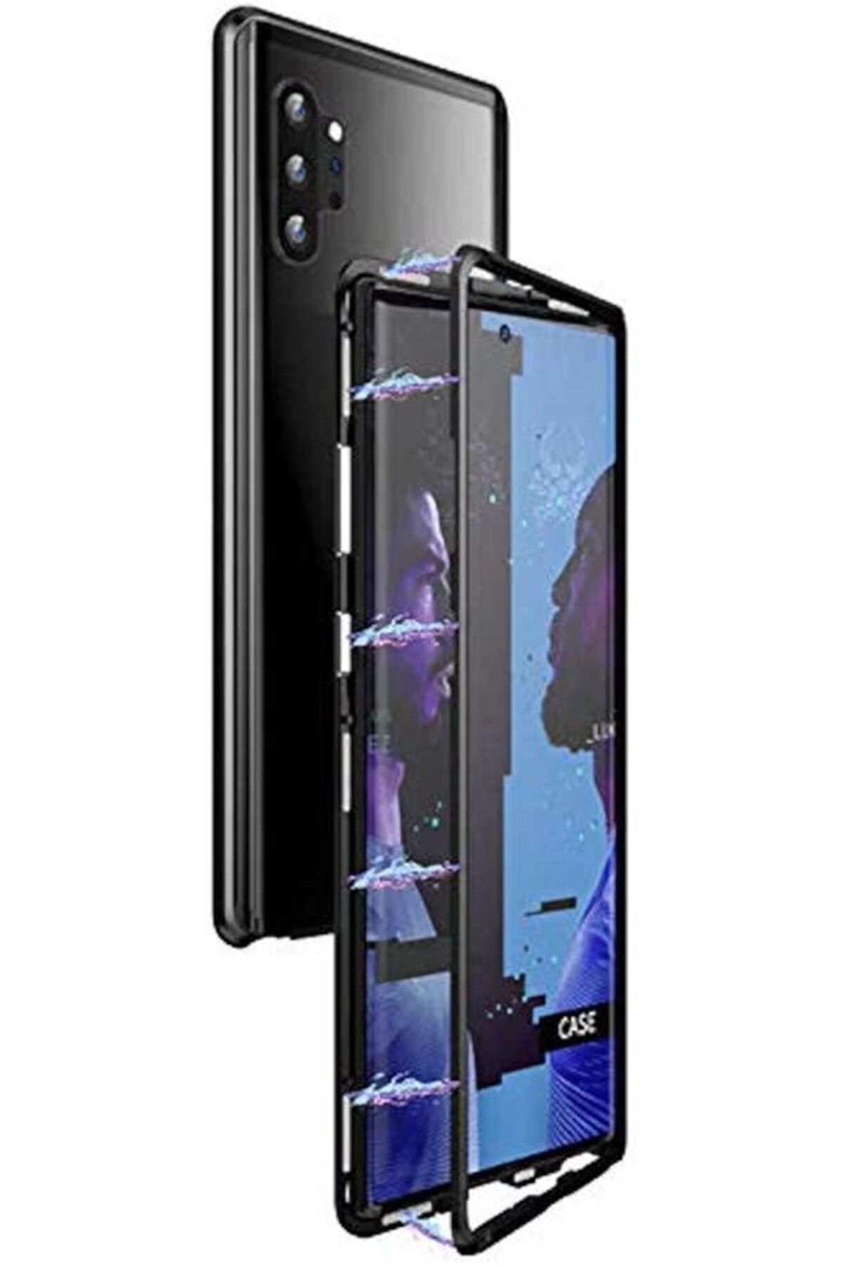 STOREMAX srhtDS İle Uyumlu İle Uyumlu Galaxy İle Uyumlu Note 10 Devrim Siyah Cep Telefonu Kılıfı Desing
