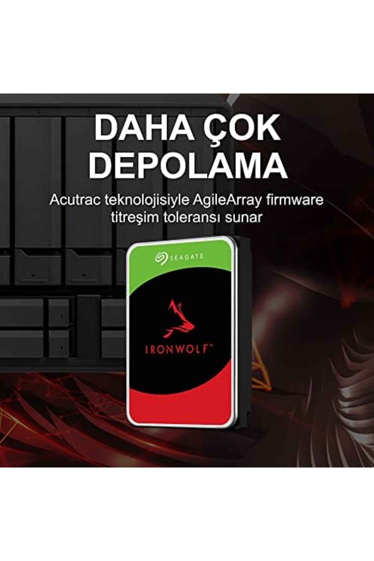 STOREMAX slcshp Hizmetleri (ST3000VN006) için, Rescue Bağlı Depolama RAID Ağa MB Önbellek, Devir/Dakika,