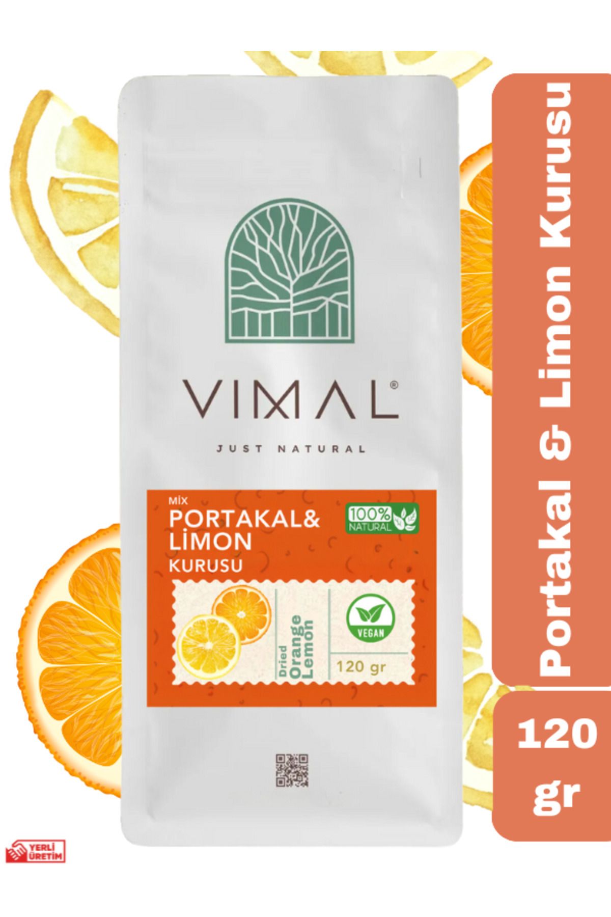 VIMAL Portakal ve Limon Kurusu Mix 120 gr