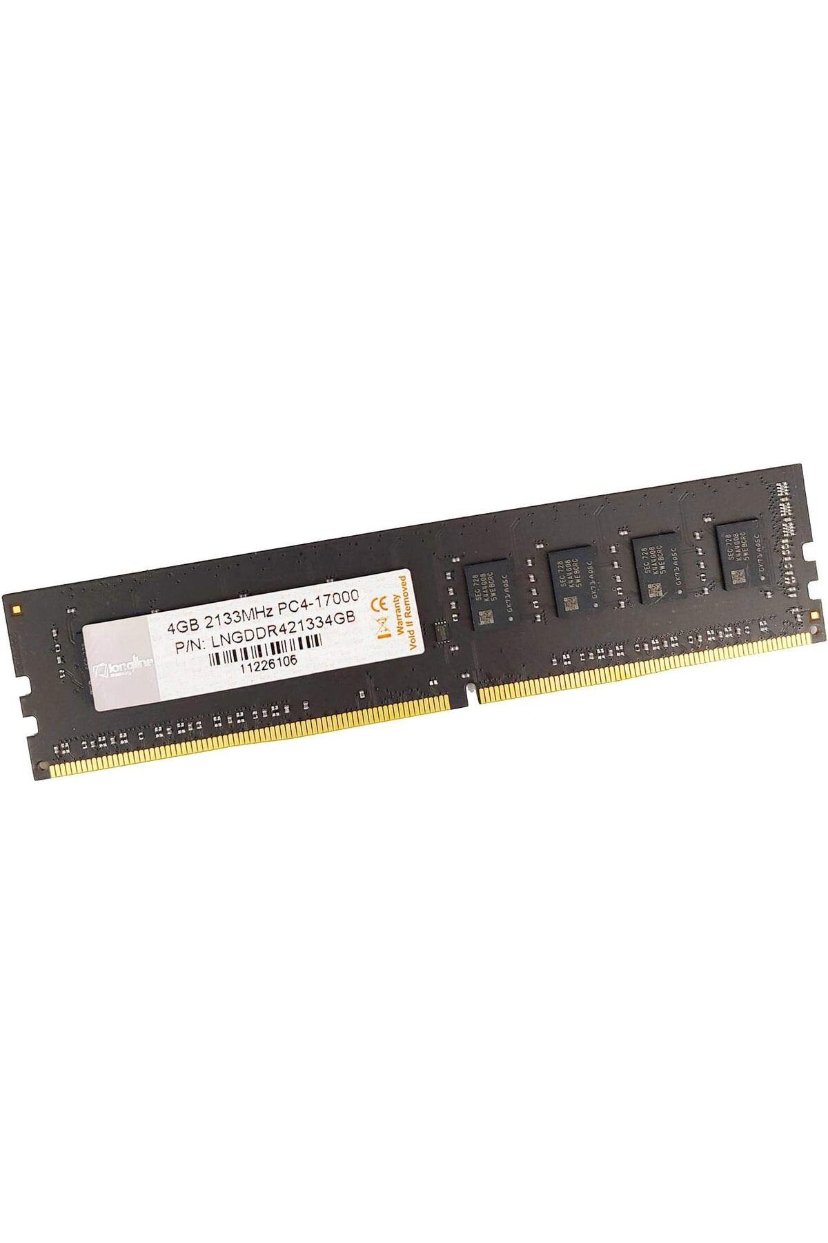 NcK LNGDDR42133DT/4GB 4GB DDR4 2133MHz Masaüstü PC Bellek CL15 PC4-17000