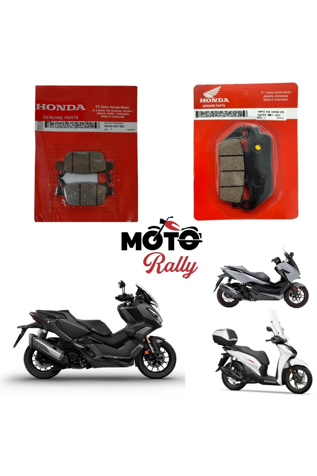 Honda Fren Balata Takımı Ön Ve Arka Adv 350 - Sh 125i - Frza 250