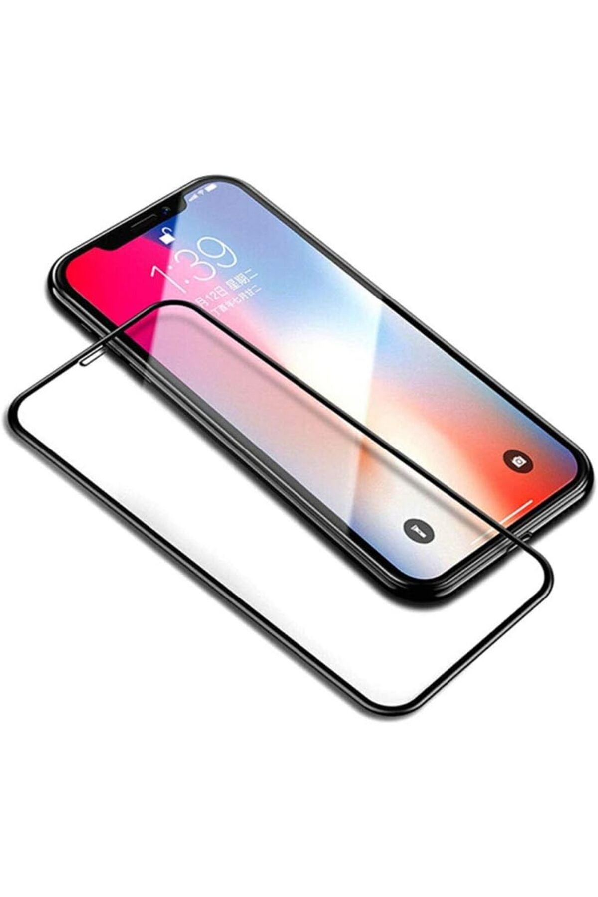 NcK APPLE İPHONE 12 PRO MAX Tam kaplayan ekran koruyucu HD netlikte temperli ekran koruyucu cam