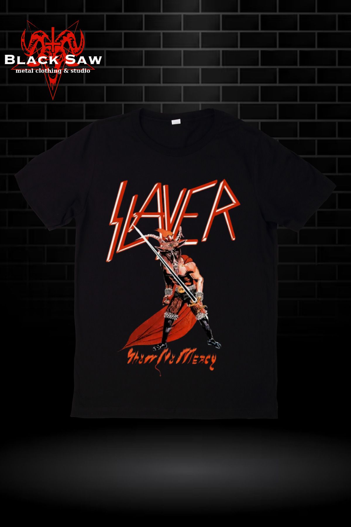 Valens Slayer Show No Mercy Thrash Metal Tshirt