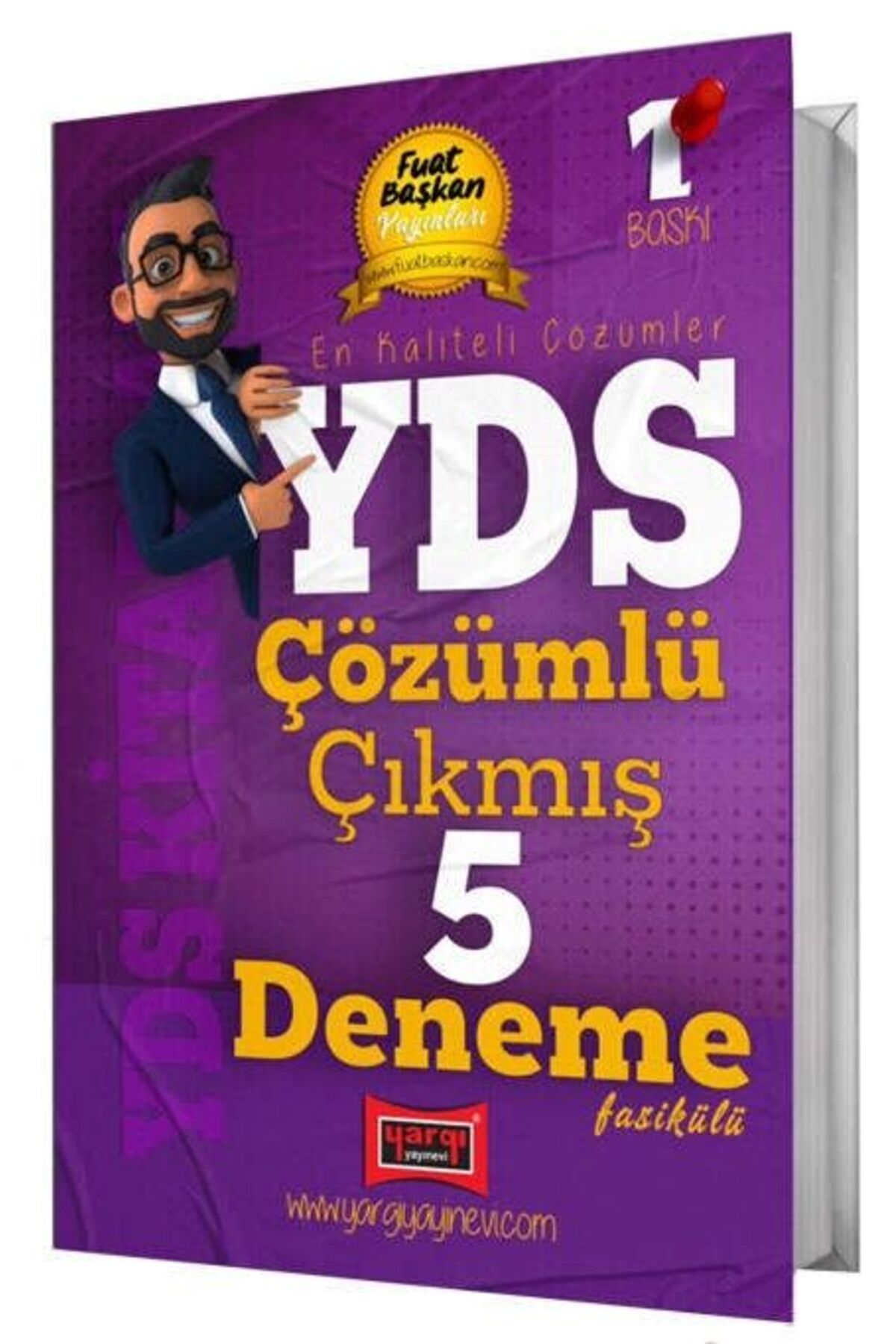 Yargı Yayınları Yargı YDS Çıkmış 5 Deneme Çözümlü - Fuat Başkan Yargı Yayınları