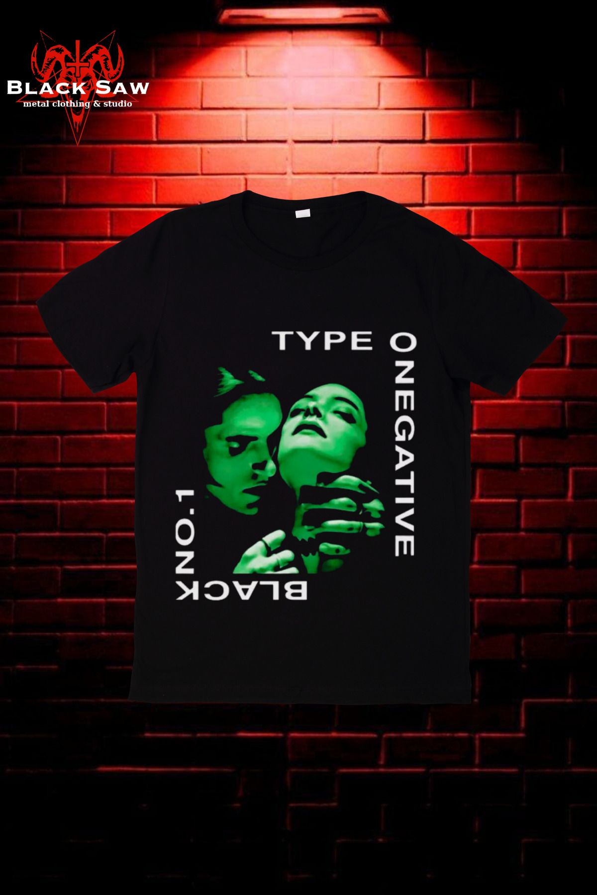 Valens Type O Negative Black No 1 Gothic Metal Tshirt