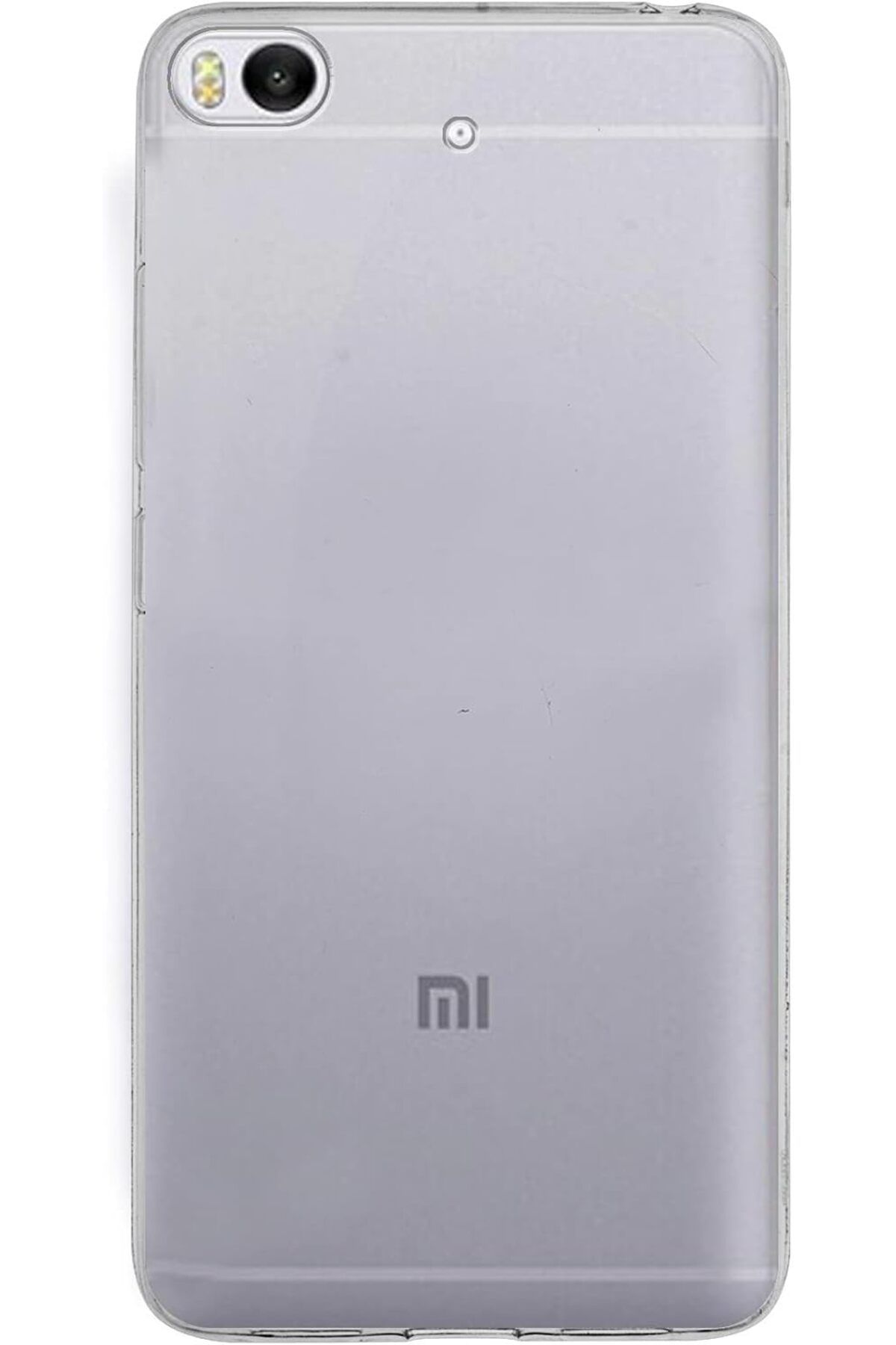 NcK Xiaomi Mi 5S Uyumlu Şeffaf Süper Silikon Kılıf