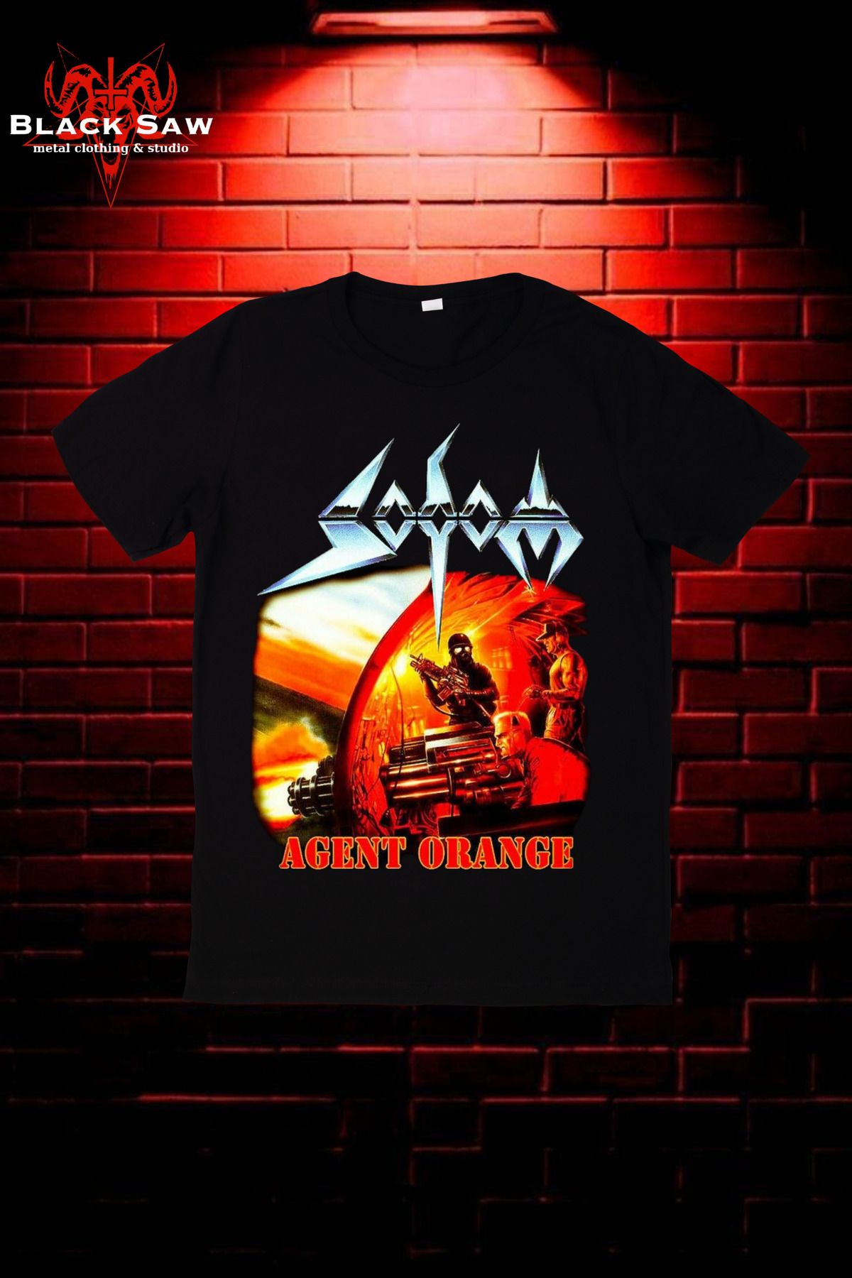 Valens Sodom Agent Orange Thrash Metal Tshirt