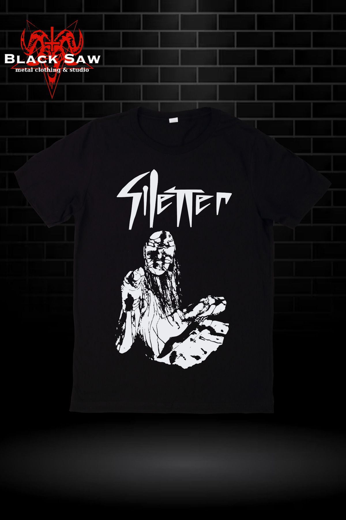 Valens Silencer DSBM Black Metal Nattramn Tshirt