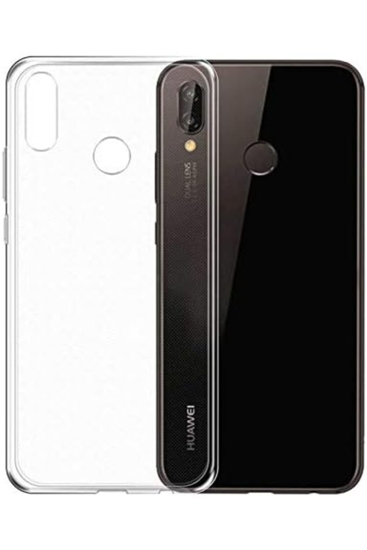 NcK Huawei Honor 8C Uyumlu Şeffaf Süper Silikon Kılıf