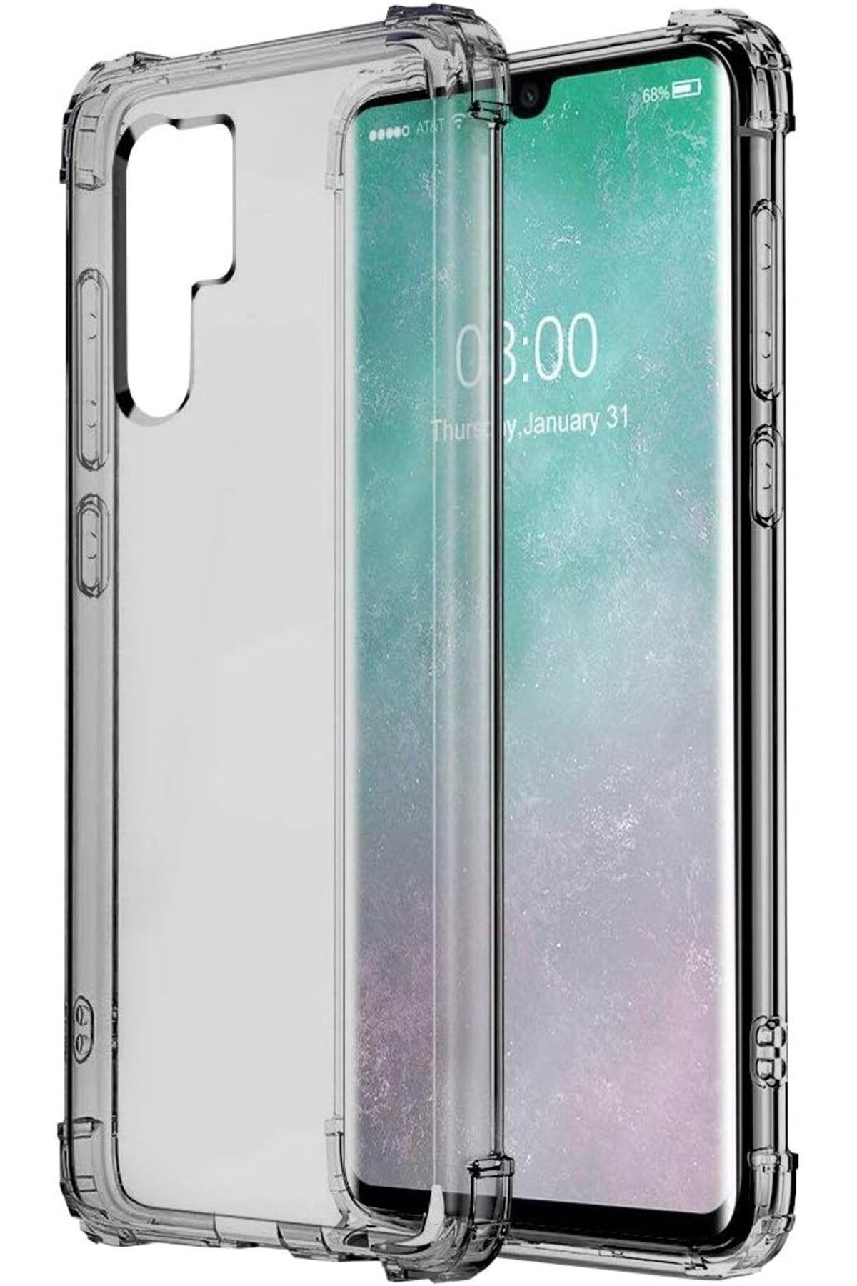 NcK Blogy Huawei P30 Pro Crystal Fit Kılıf