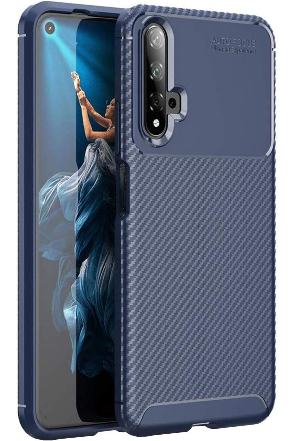 NcK Huawei Honor 20 için Kılıf Legion Series Lacivert [Honor 20 ile Uyumlu Kılıf - Lacivert]