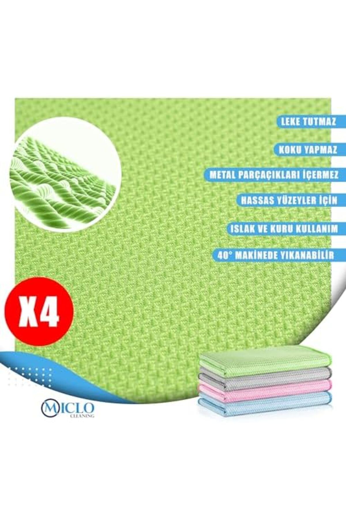 ChicAura-Chicshop Cleaning - Microfiber Super Magic Kitchen Cloth, No Trace Drying Cloth 2