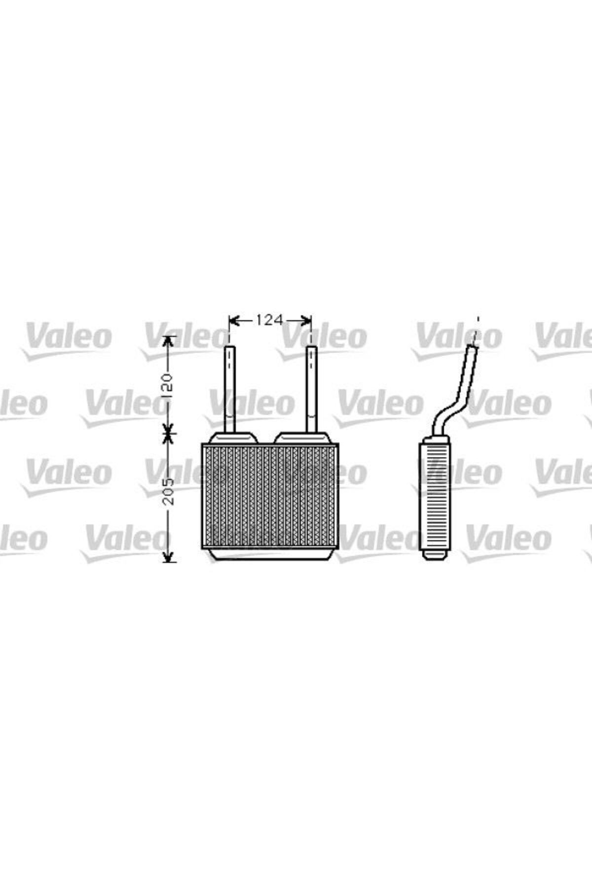 VALEO KALORIFER RADYATORU BORULU TIP ASTRA F 92>98 ASTRA CLASSIC 99>02 VECTRA A 89>95 CALIBRA 89>97