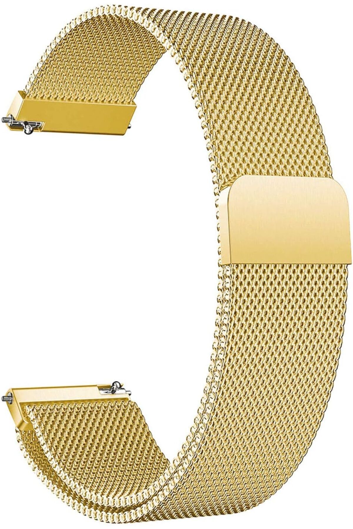 NcK Huawei Watch GT3 42mm Milanese Loop için Kordon Gold