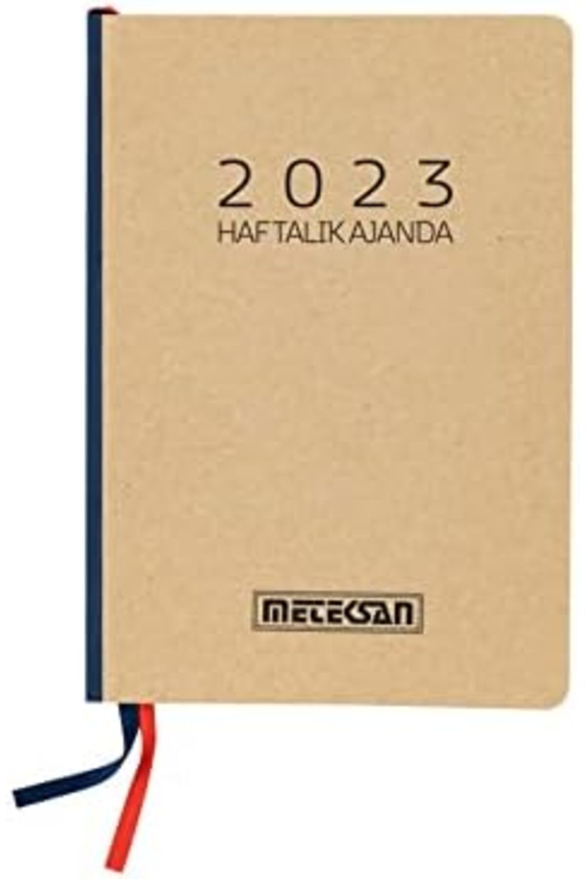 STOREMAX nslm Ajanda, 2023 Kapaklı Haftalık Kraft Karton Yeni neslim 1037065