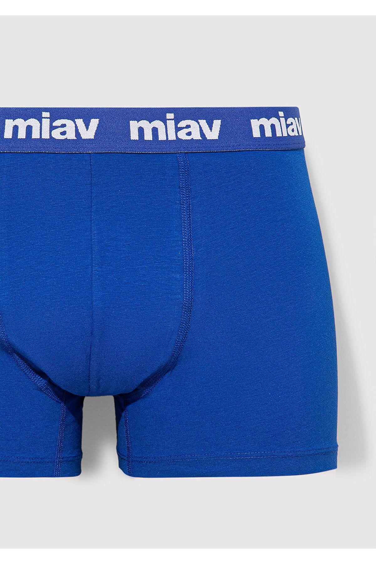 Mavi-Miav bedruckte blaue Boxershorts 0911852 -82907 2