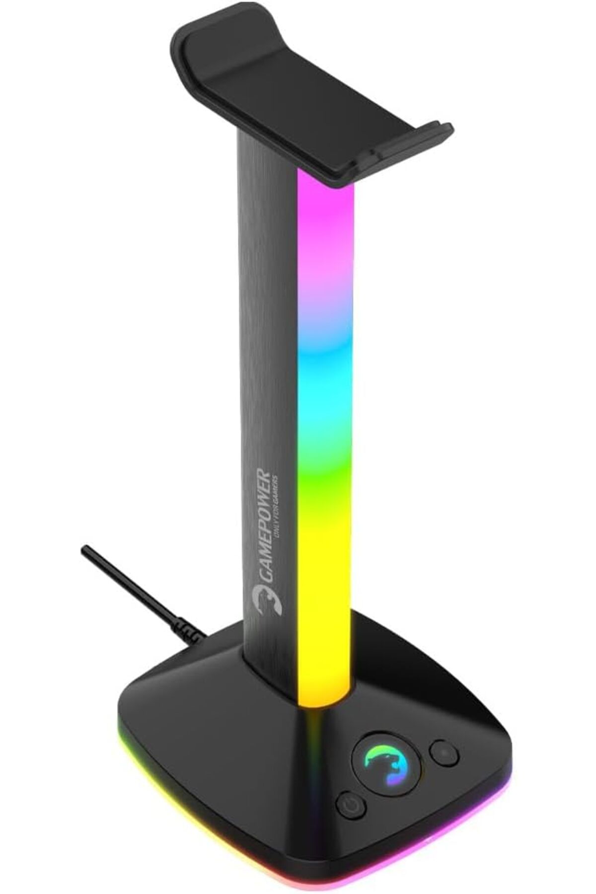 NcK EliteRack RGB Gaming USB3.0 Oyuncu Alüminyum Alaşımlı Kulaklık Standı