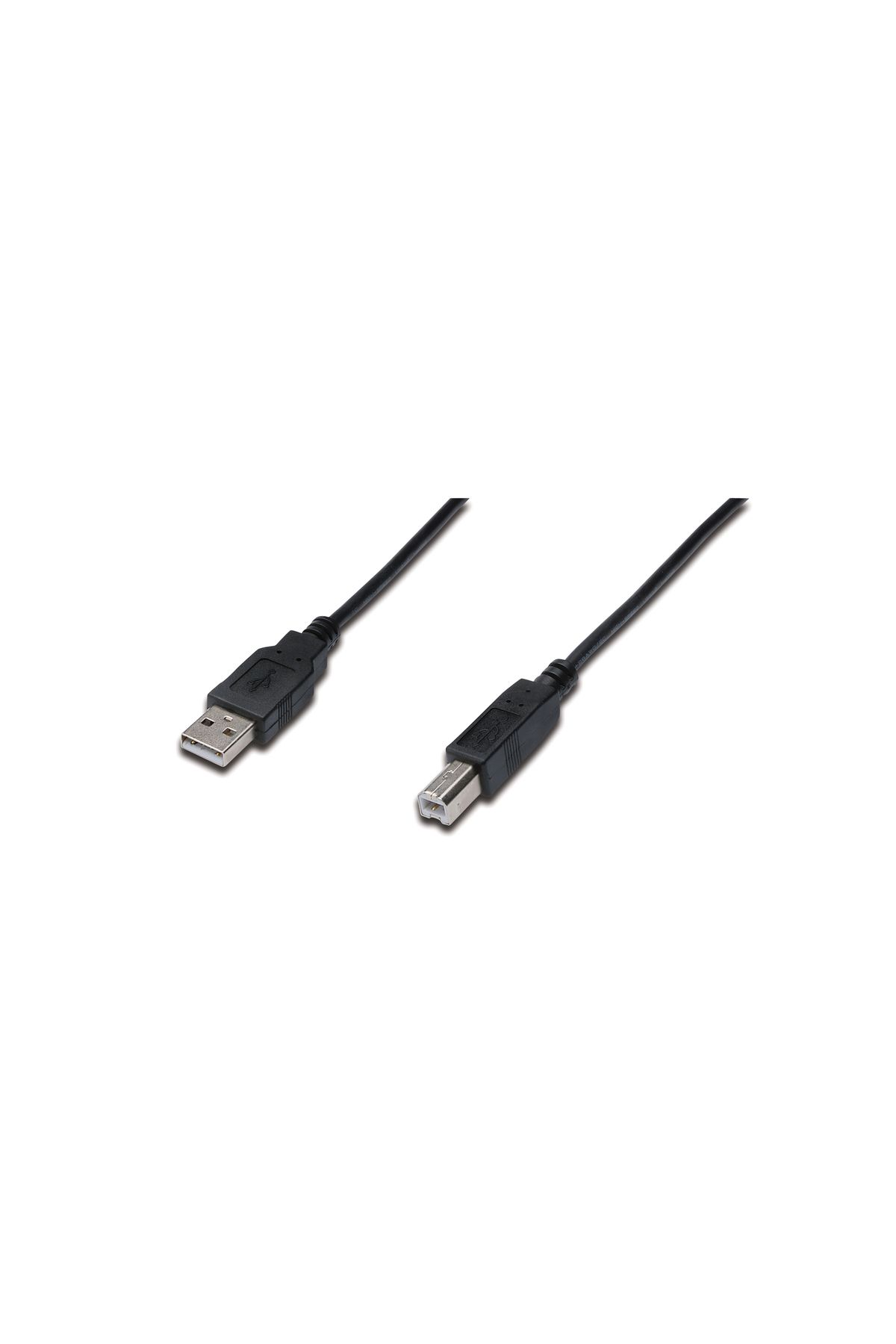 evimdeyokyok USB 2.0 Bağlantı Kablosu, USB A Erkek - USB B Erkek, 1 metre, AWG 28, UL, siyah renk TdrTR