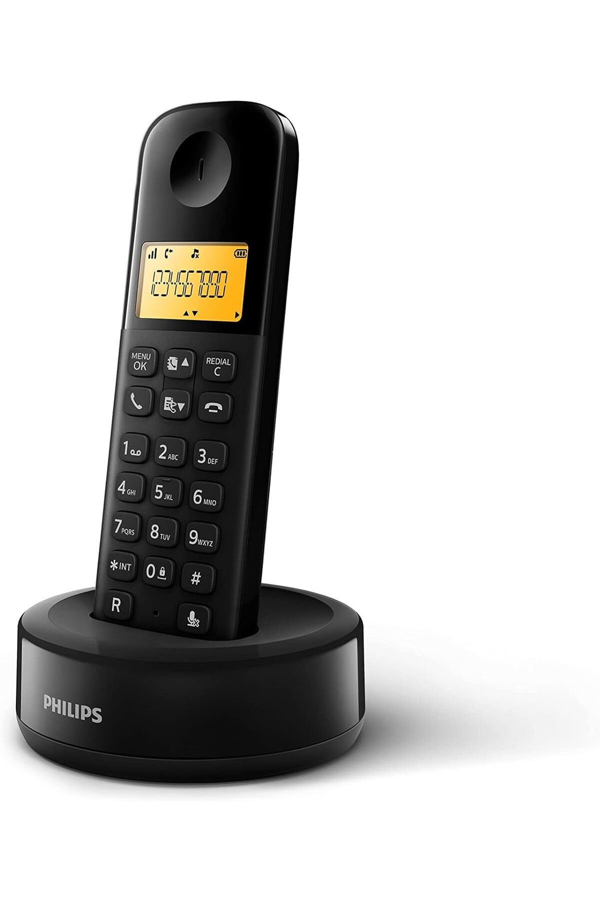 NcK D1601B Dect Telefon Siyah