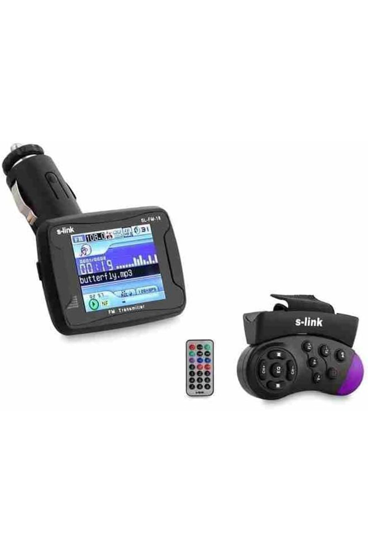 NcK SL-FM-18, 2Gb MP4 SD / USB Destekli Fm Transmitter