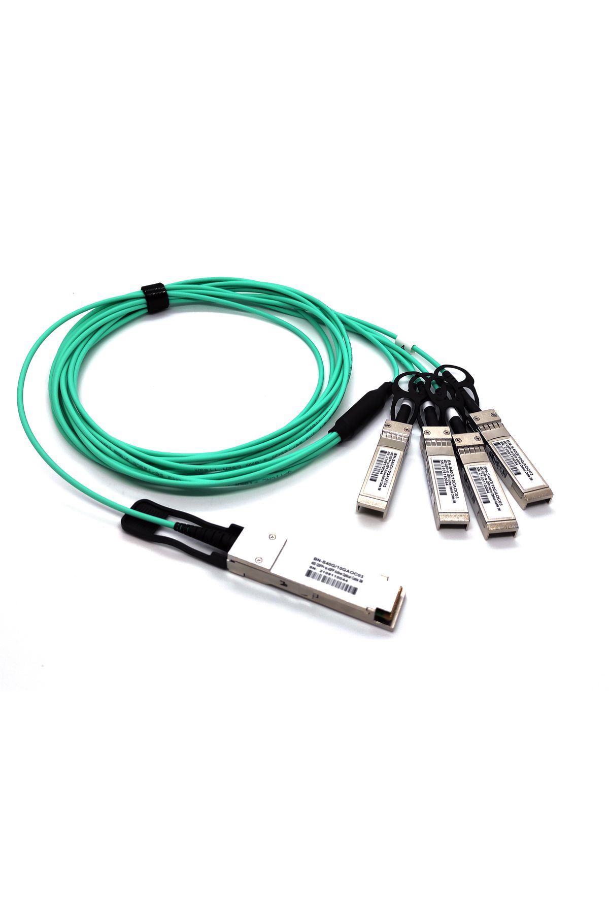 evimdeyokyok Beek 40G QSFP+   4x10G SFP+, Aktif Fiber Optik Kablo (AOC), 3 metre Beek 40G QSFP+  to 4x10G SFP+, A