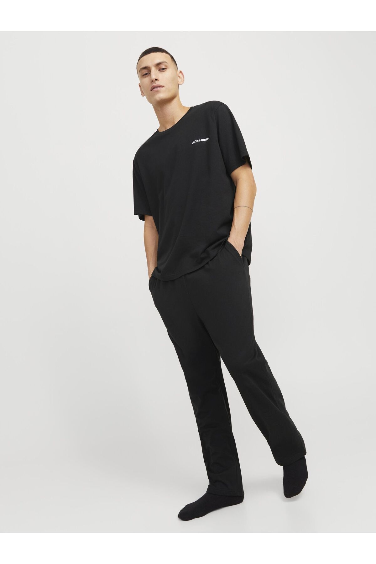 Jack & Jones-Loungewear Set 2er-pack Einfarbig Rundhals Loungewear Set 8