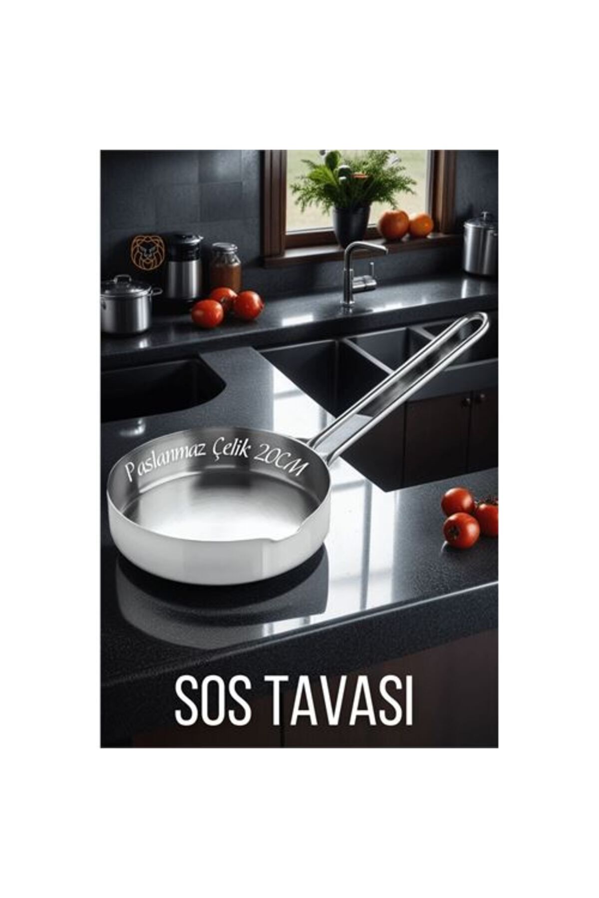 Findit Çelik 20 Cm Sos Tavası Martorano Design