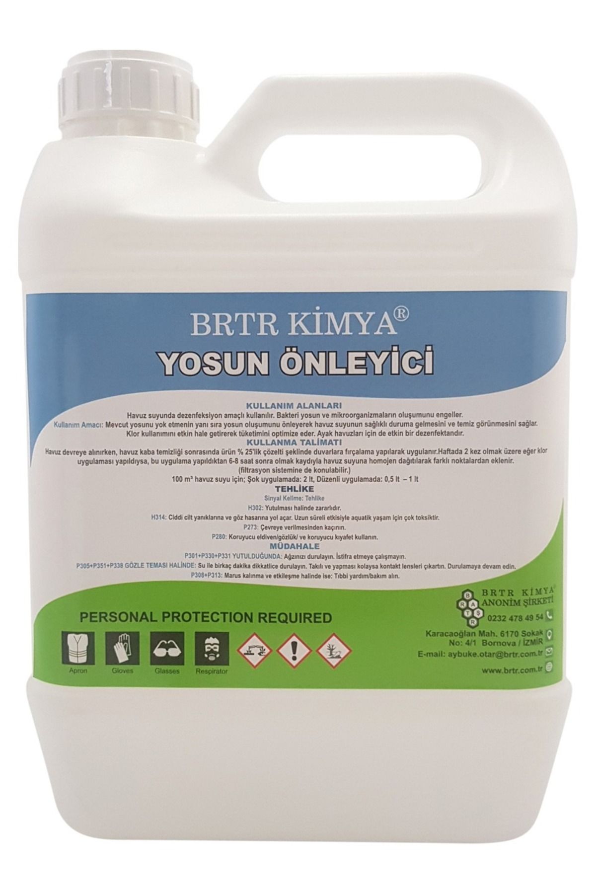 Brtr 6kg Havuz Yosun Önleyici