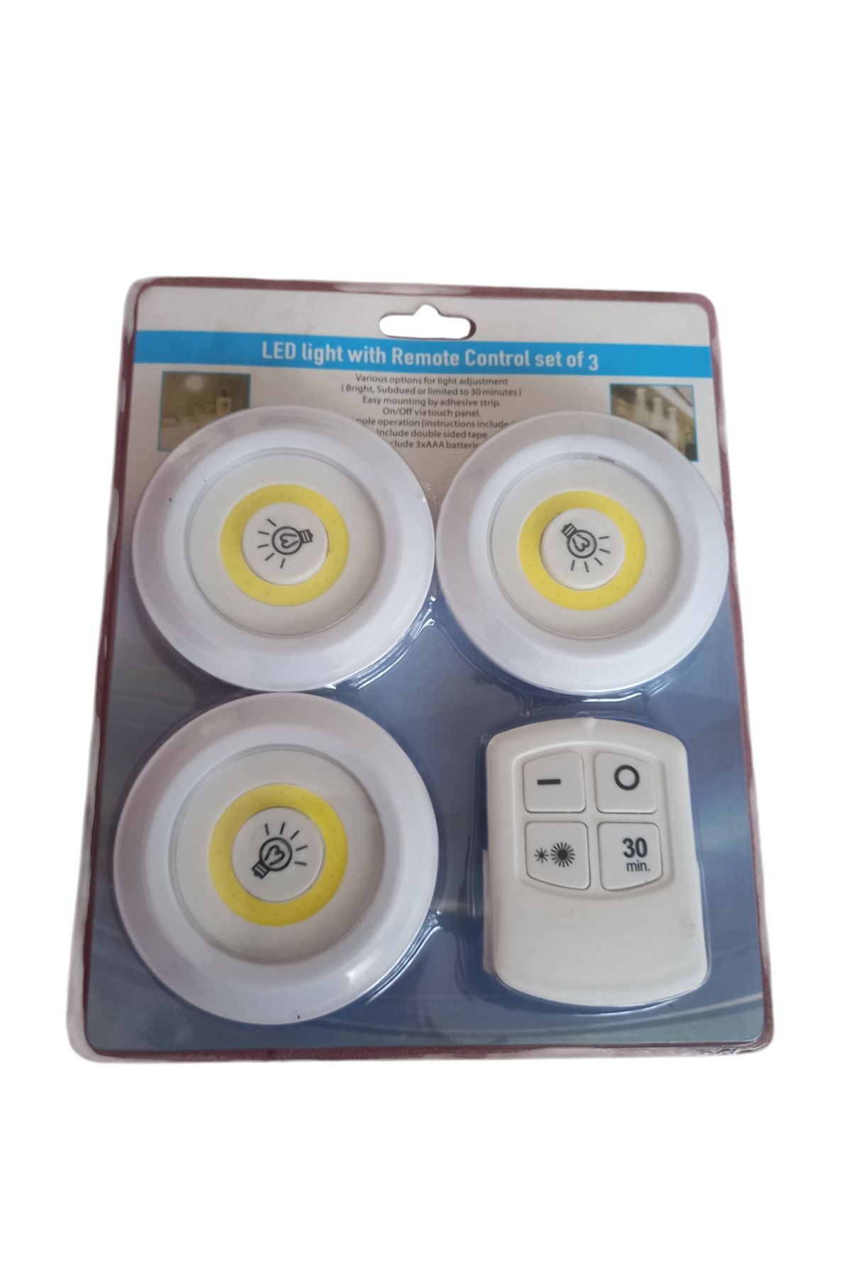 ela yapı market Led light uzaktan kumandalı dokunmatik led lamba