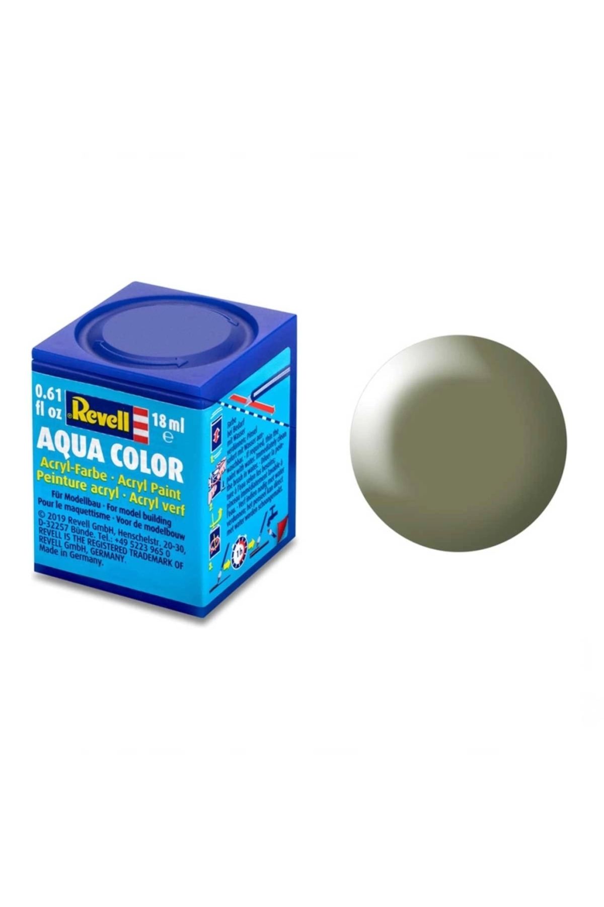 Basic Fun Çocuk Revell 362 - Aqua Color Greyish Green Boya- 18 ml