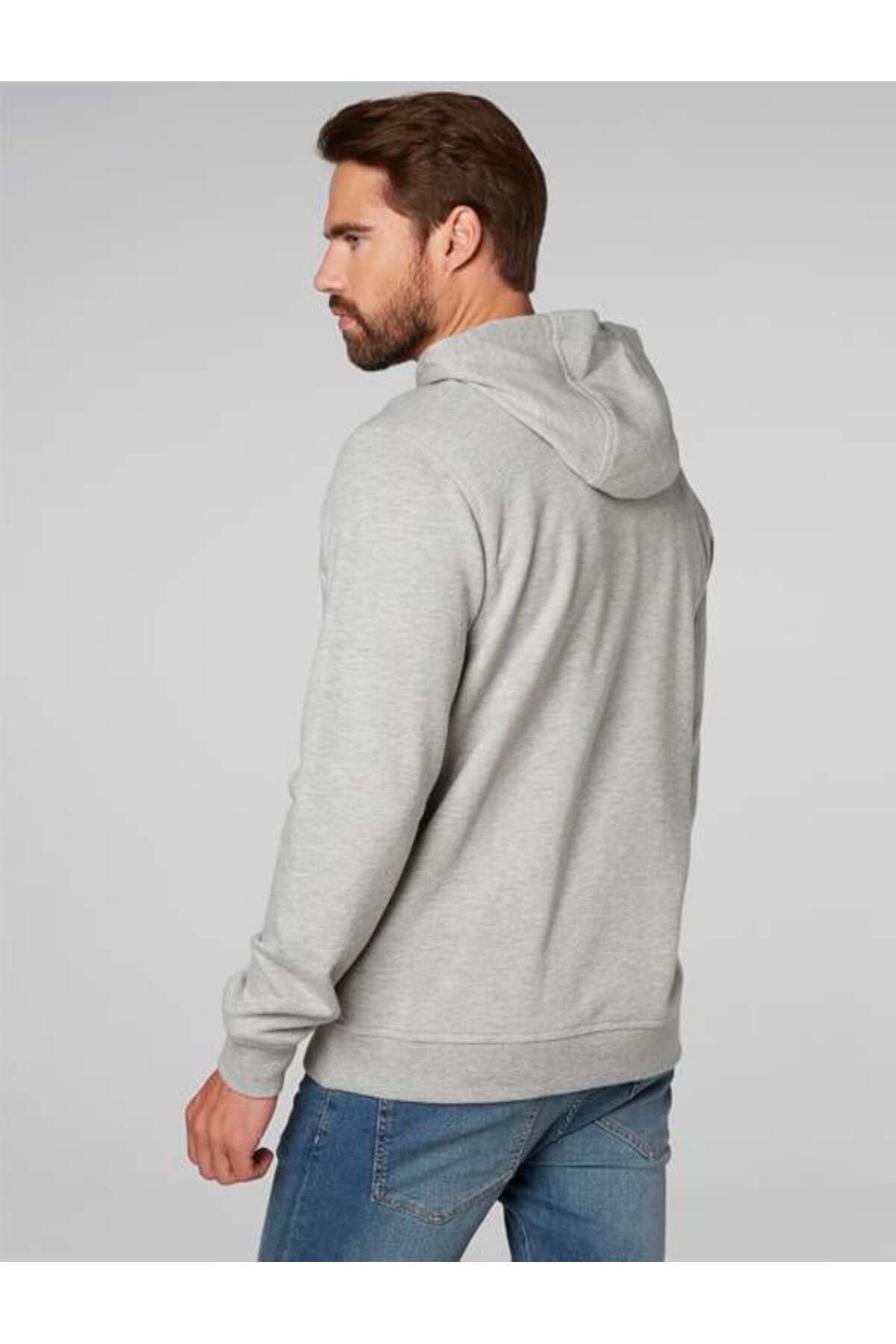 Helly Hansen-سويت شيرت بقلنسوة بشعار Hh Hh للرجال HHA.33977 4