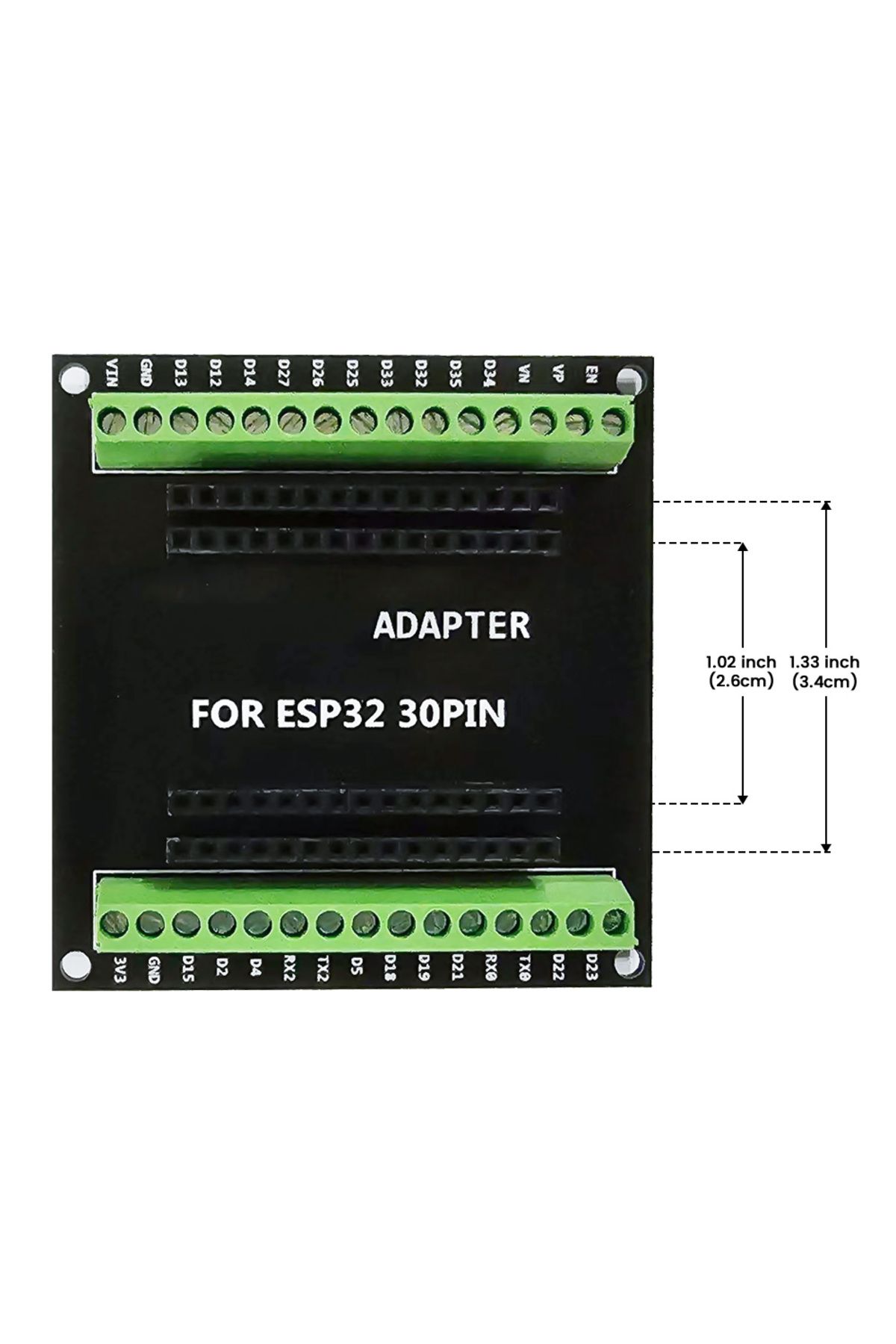 Choice-ESP32 ESP8266 Expansion Board Module for ESP32 Development Board 30Pin 38Pin GPIO 1 into 2 4