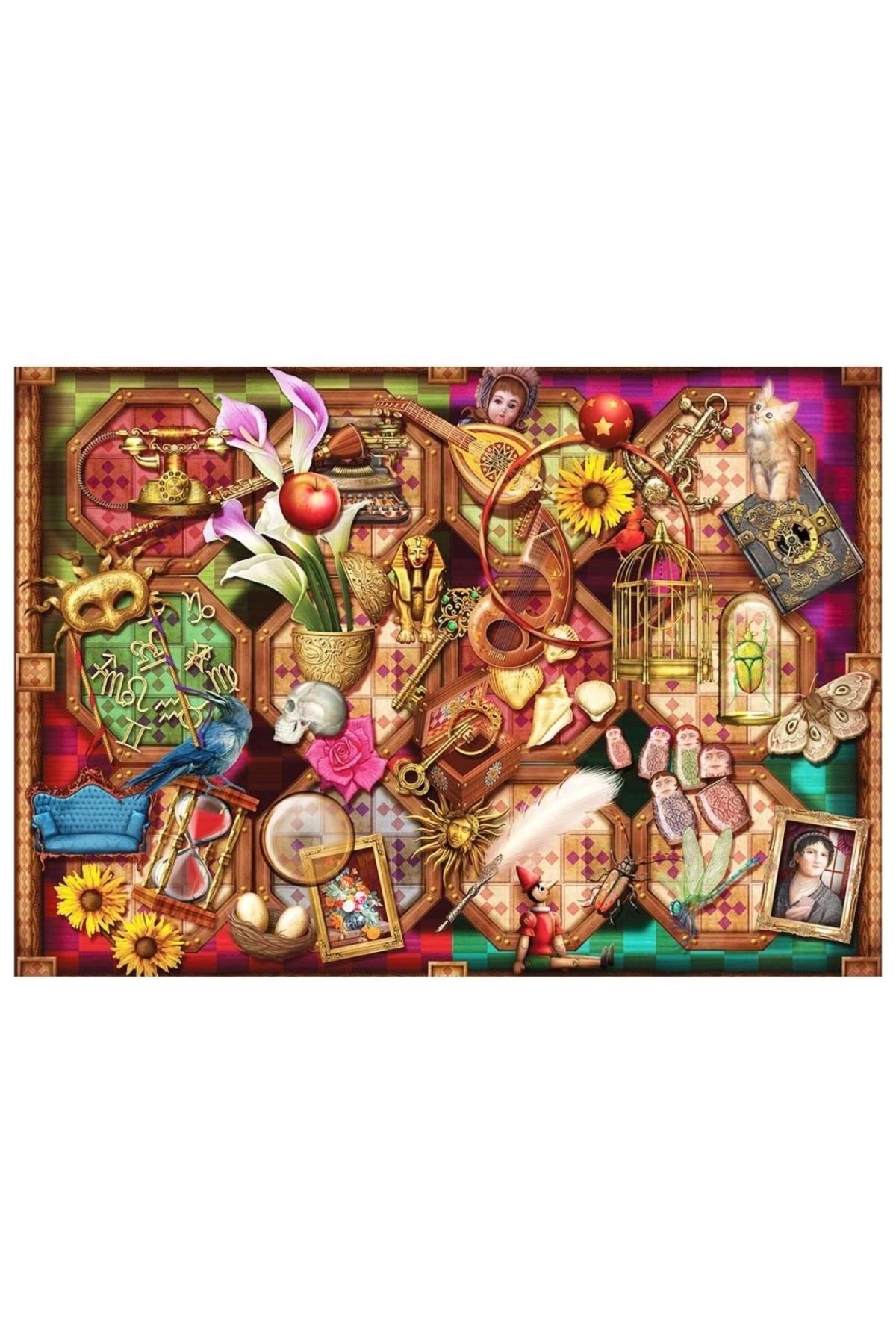 Basic Fun Çocuk KS The Collection 1000 Parça Puzzle