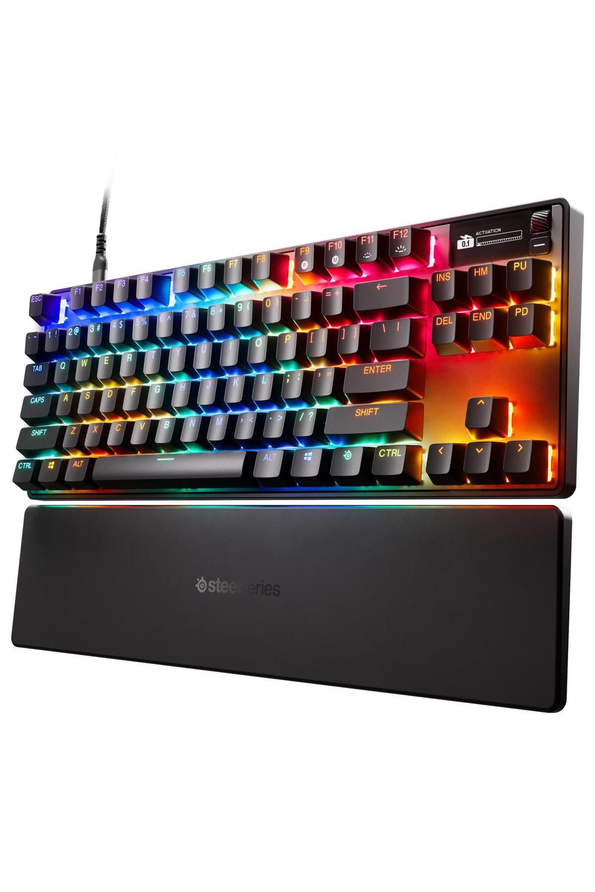 SteelSeries Apex Pro TKL Gen 3 OmniPoint 3.0 HiperManyetik Switch RGB Mekanik Kablolu Oyuncu Klavyes